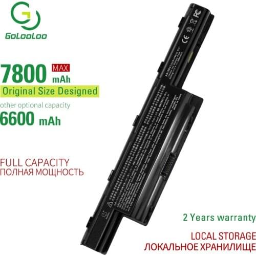 Golooloo 9 cells laptop battery for Acer Aspire 5736 5741 5742 5749 5750 5755 7251 7551 7560 7741 7750 E1 V3 TravelMate 4370