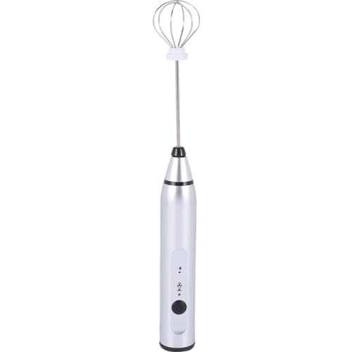 Rechargeable Electric Milk Frother With 2 Whisks, Handheld Foam Maker For Coffee, Latte, Cappuccino, Hot Chocolate, Durable Drin