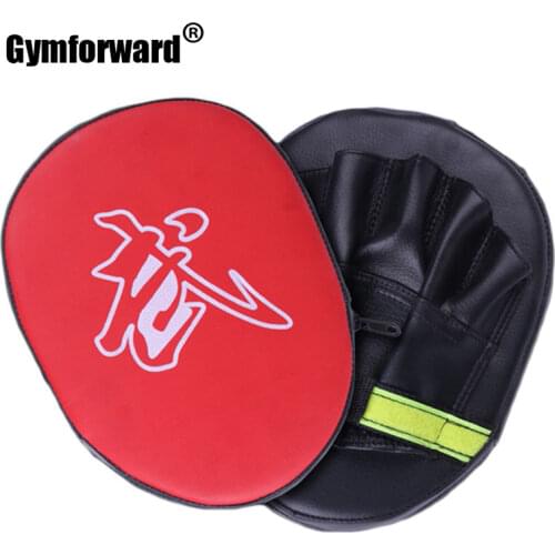 PU Leather Pro Boxing Kicking Coach Training Target Pads Taekwondo Thai Kick Punching Power Strike Equipment