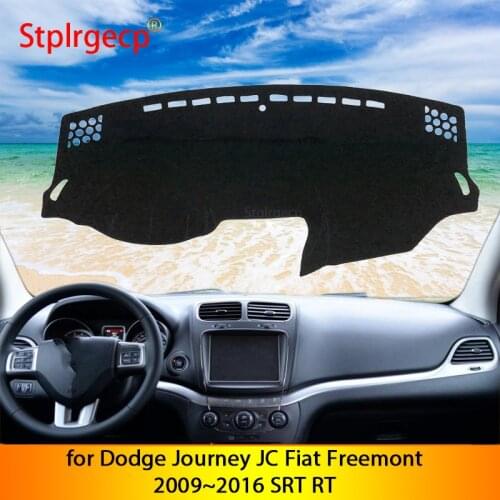 For Dodge Journey JC Fiat Freemont 2009~2016 SRT RT Anti-Slip Mat Dashboard Cover Pad Sunshade Dashmat Car Accessories 2015 2014