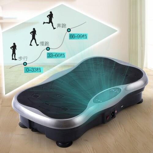 Power Plate Household Multi-function Toning Machine Mute Shock Machine with Bluetooth USB Vibration Fitness Massager