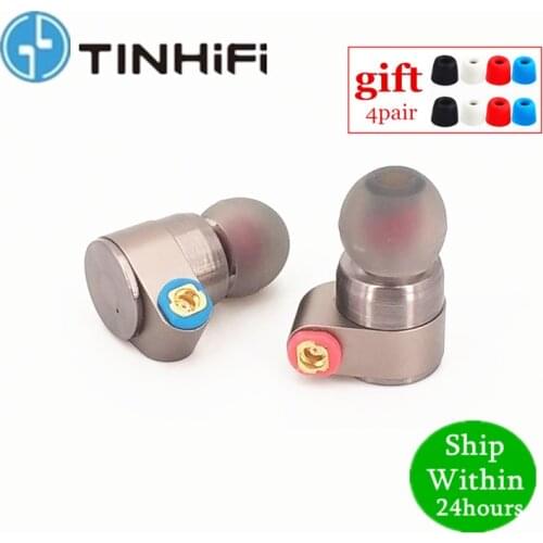 TinHIFI T3 Tin Audio T3 DD+BA In Ear Earphone Knowles Drive HIFI Metal 3.5mm Earphone Earbud Replaceable cable TIN T3 T2 T4 P1