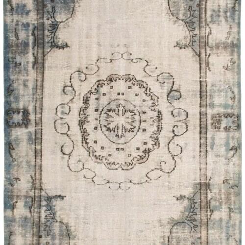 Hand-knotted Carpet 6'0" x 8'11" Traditional Vintage Wool Rug...DISCOUNTED