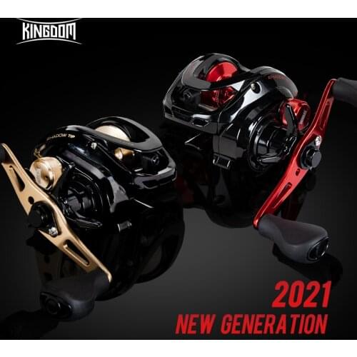 Kingdom Ultralight Metal Spool Baitcasting Fishing Reels 6KG Drag 8.0:1 High Speed Salt&Fresh Water Casting Reel Fishing Coil