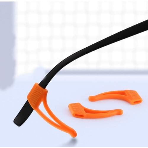 1 Pair High Quality Silicone Anti-slip Holder For Glasses Accessories Ear Hook Sports Eyeglass Temple Tip Eyeglasses Anti Pain