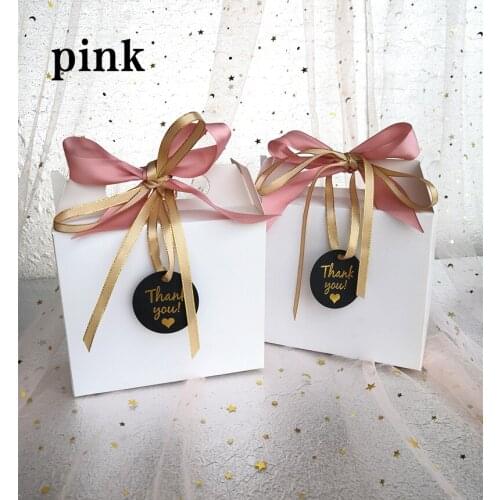 10pcs Wedding favors for guests Gift Box, baby shower packaging christmas box for a gift Macaron Chocolate Candy Paper boxes