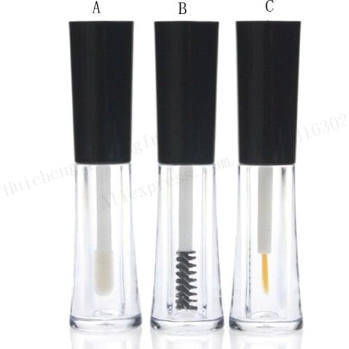 24 X Transparent Small 1.8ml 2ml Mascara Cream Eye Black Bottles Small Lipstick Eyeliner Cosmetic Contaienrs Packaging
