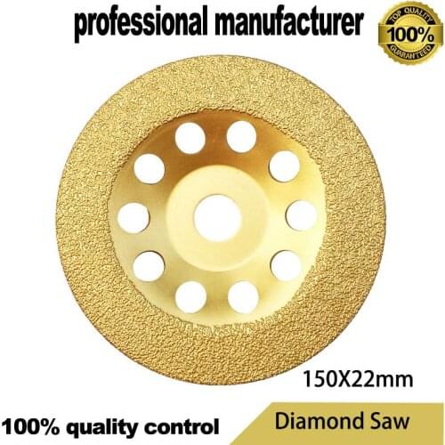 Vacuum brazed diamond polishing pad for iron cast rion polishing disc at good quality at good price and fast delivery