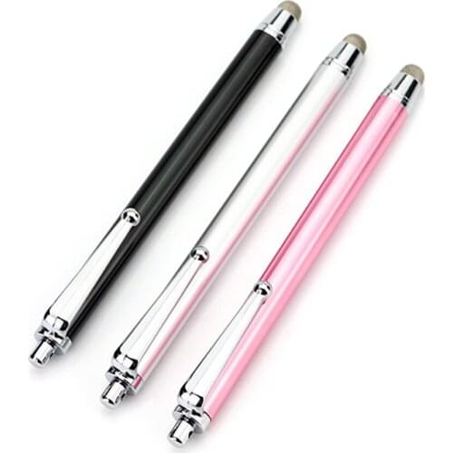 Capacitive Stylus Pen Tablet PC Cellphone Moblie Phone Pencil Accessories for Tablet Mobile Phone with Replaceable Fiber Tip
