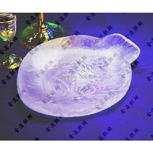 Ice sculpture mold fish plate 220*150*40mm