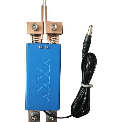 Spot Welding Tool Automatic Trigger Handle with Thick Copper Strips Integrated Pen Double Springs Spot Welding Pen Portable