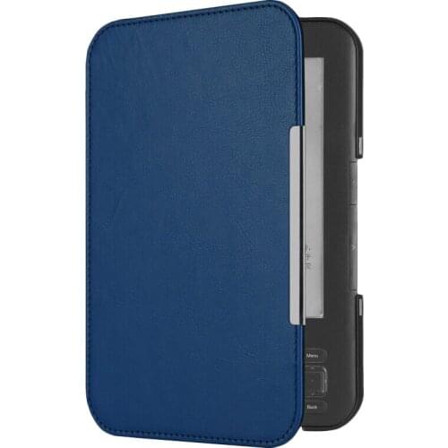 PU Leather Flip Folio Magnetic E-Book Cover for Amazon Kindle 3 3Rd Reader Keyboard Screen EReader Protective Case