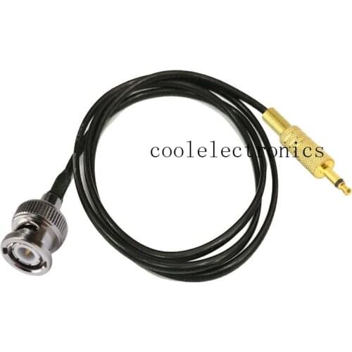 RG174 Pigtail Cable BNC Male to 3.5mm Mono 1/8" Male Plug for CCTV Camera Monitor antenna 15/20/30/50cm 1/2/3/5/10m