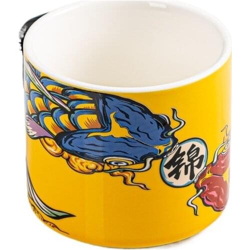 Mug National Tide Small Gift Ceramic Cup Customized Couple Cup Large-capacity Chinese Style Creative Coffee Cup Wedding