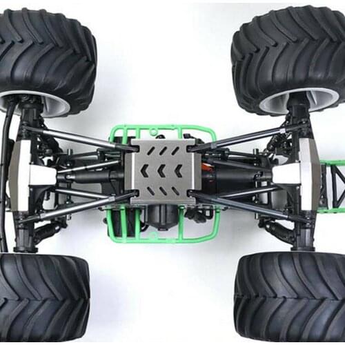 Metal Chassis Armor Guard Axle Protection Plate Kits for LOSI LMT 4WD Solid Axle Monster Truck accessories parts