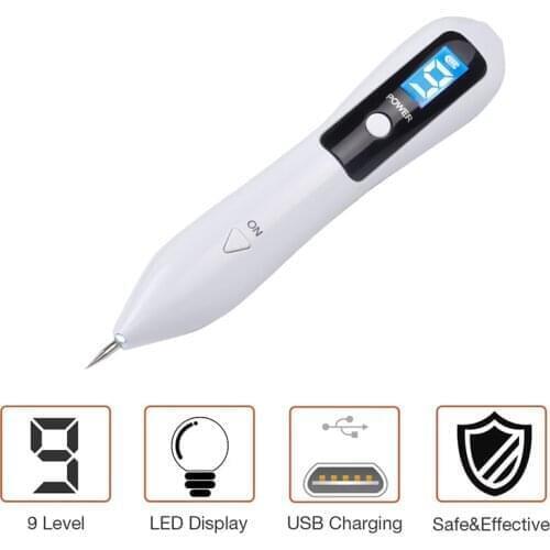 Spot Tattoo Cleaner Set Remover Skin Pore Care Tool Corn Freckle Dark Tag Nevus Pimple 2021 Laser Mole Removal Pen Wart Plasma