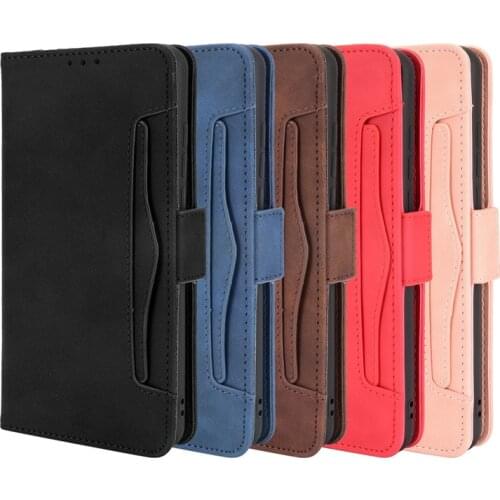 For TCL 20SE Case Vintage Business Leather Coque Wallet Cover Slot Stand Flip Para Shockproof Shell for TCL 20 SE Capa