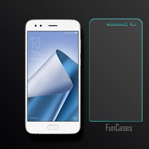 Tempered Glass For ASUS Zenfone 4 ZE554KL Screen Protector Film For ASUS Zenfone 4 ZE554KL Front Film 2.5D Curved Edge Screen HD