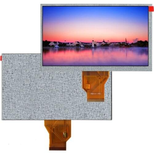 For New 7" inch INNOLUX AT070TN92 V.X LCD Screen 7DD1+1 FPC 800*480 for Tablet Car DVD lcd Free shipping