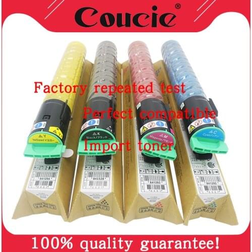 1sets Toner Cartridge for Ricoh MPC2051 MPC2551 MPC2031 MPC2010 MPC2030 MPC2550 MPC2530 MPC2050 toner BK:209g CMY:135g