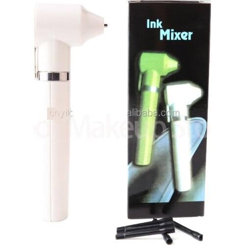 1pcs Electric Tattoo Pigment Ink Blender Tattoo Dye Blender Tattoo Art Simple Convenient Operation Comes White Machine Stirring