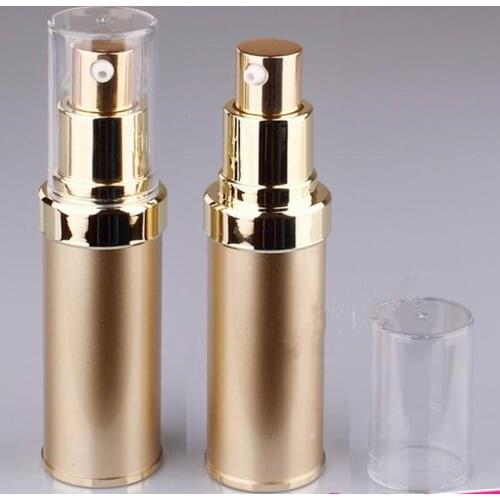 15ML 30ml Small Gold Bottle Vacuum Bottle Plastic Bottle Emulsion Bottle F20171086