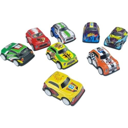 F62D 3PCS/Set Mini Childrens Hobby Boy Toys, Inertial Pull Back Toy Model Cars for Kids Toddlers Birthday Party