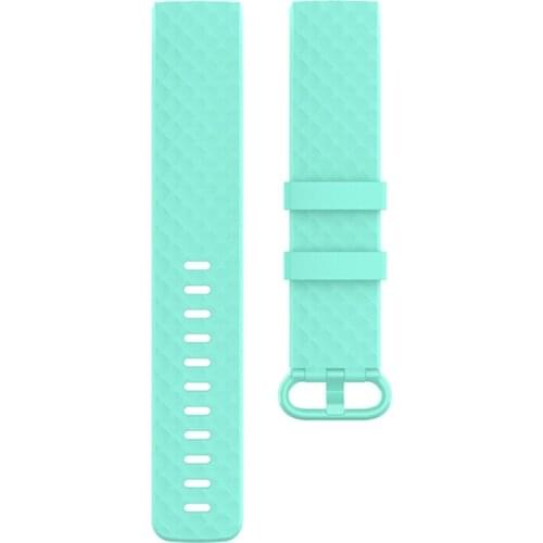 Large Replacement TPE Strap for fitbit- Charge 3 4 Smart Sports Watch Wrist Band Q81F