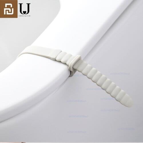 Xiaomi JORDAN&JUDY Toilet Seat Cover Lifter soft Silicone Good fit Toilet potty ring Handle for Travel Home Bathroom new design