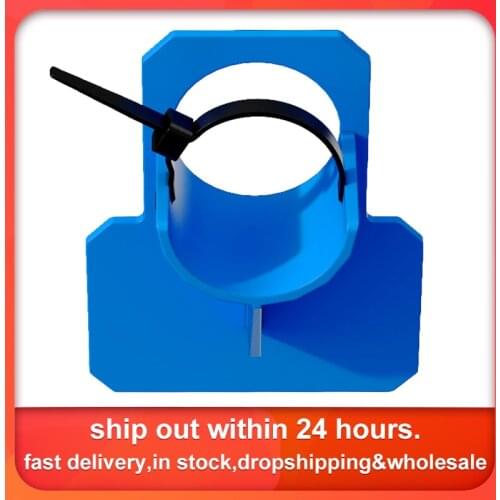 Swimming Pool Pipe Holder Mount Supports Pipes 30-37mm Fits For Above Ground 32mm Hose Outlet With Free Cable Tie