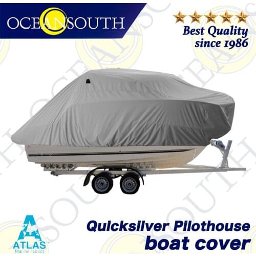 Oceansouth Boat Cover Quicksilver Pilothouse 605/675/805/905/855 Heavy-Duty Marine Water Proof UV Protection Accessories