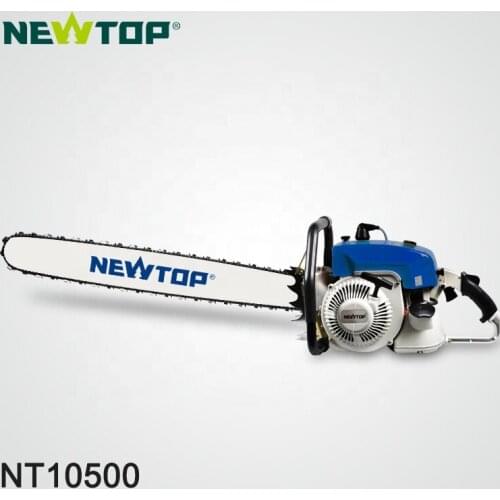 Hot selling chainsaw chain and walbro carburetor 105cc gasoline chain saw 070 chainsaw for big tree cutting