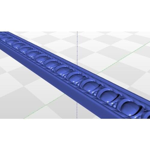 Meandr_45 artcam file format model for cnc relief STL