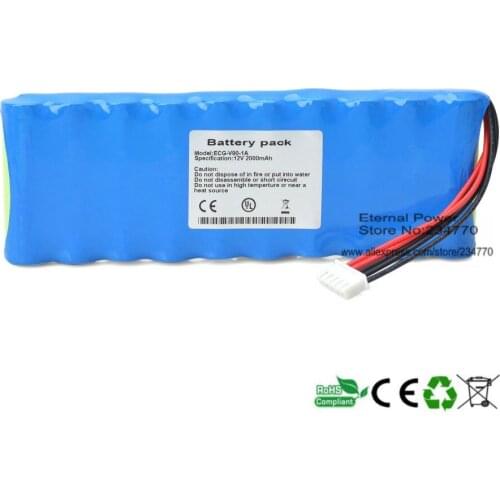 Wholesale ECG Battery Replacement For ECG-V90-1A Medical battery High Quality 100%NEW,1year Medical apparatus battery