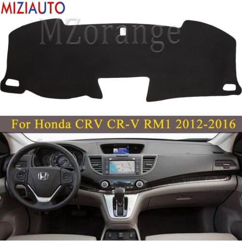 Dashboard Cover For Honda CRV CR-V RM1 RM3 RM4 2013 2012 2014 2015 2016 Anti-slide Dashmat Board Cover Carpet Car Accessories