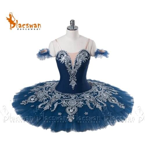 Navy Professional Ballerina Tutu BT886 Classical Ballet Tutu Costume Stage Performance Costume Tutu Snow White Professional Tutu