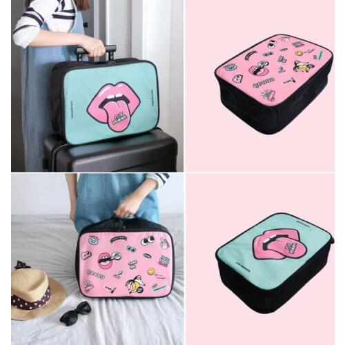 Packing Cubes Travel Pouches Luggage Organiser Clothes Suitcase Storage Bag New Foldable Storage Bags