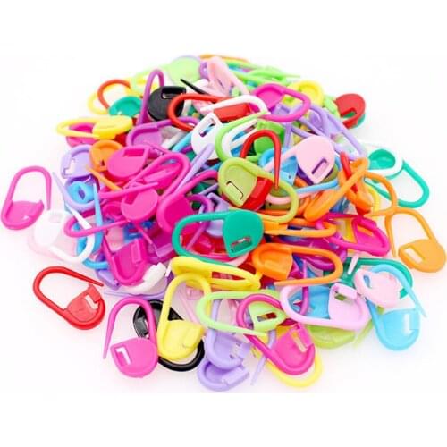 High Quality Useful Plastic Pins Sweater Mark Buckle Needle Knitting Accessories Yarn DIY Weaving Sewing Tools & Accessory