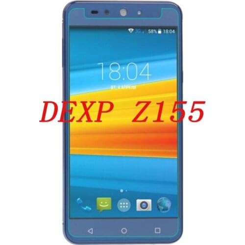 Smartphone Tempered Glass for DEXP Z155 Electron 9H Explosion-proof Protective Film Screen Protector cover phone