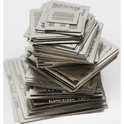 27Pcs /16pcs/130pcs Laptop BGA Stencils Universal Direct Heated Stencils For SMT SMD Chip Rpair