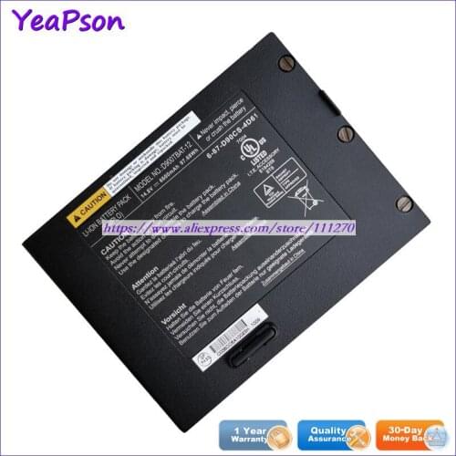 Yeapson D900TBAT-12 6-87-D90CS-4D61 14.8V 6600mAh 97.68Wh Battery For Clevo PortaNote D900 D900T D900K 9800 Series