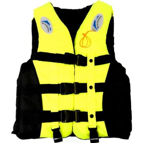 Professional thickened life jacket adult marine fishing vest children portable large buoyancy rescue vest