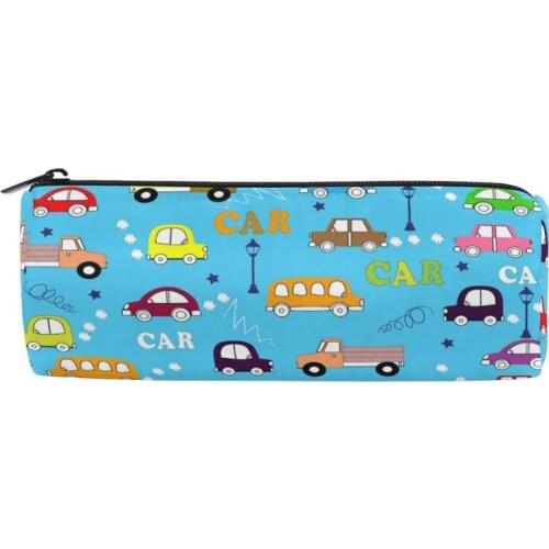 Kawaii Pencil Case Cartoon car High capacity Gift School Pencil Box Pencilcase Pencil Bag School Supplies Stationery