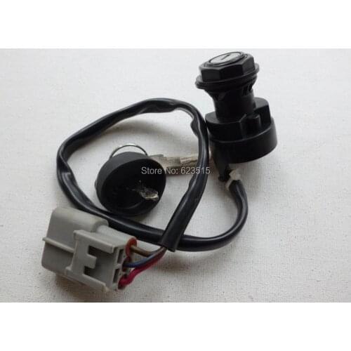KEYED IGNITION ON OFF SWITCH 2 KEYS KIT FIT YAMAHA BIG BEAR 400 2009-2011