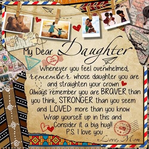 Throw Blankets For TO My Daughter/Son/Wife Letter Print Sherpa Blanket On Bed Home Christmas Thicken Textiles Blanket Gift Best