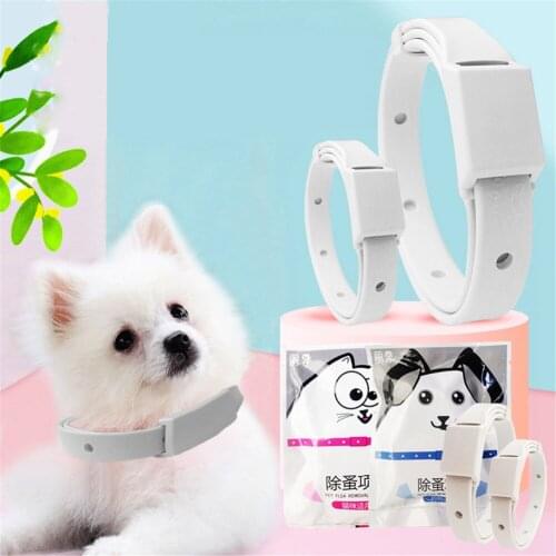 Cat Dog Flea Collar Pet Adjustable Tick Anti Flea Collars Protect Repel Kitten Rubber Necklace Outdoor Kill Anti-mosquito Insect