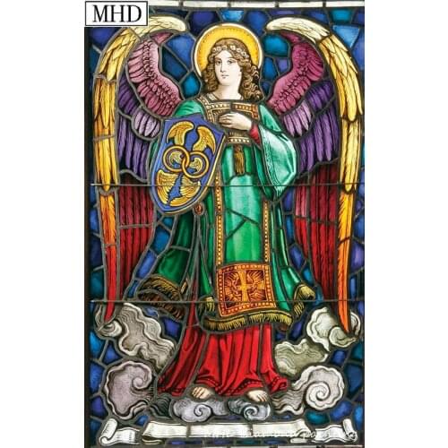 Full round / square drill Diy diamond painting angel shield new arrival rhinestone mosaic diamond embroidery wall sticker art