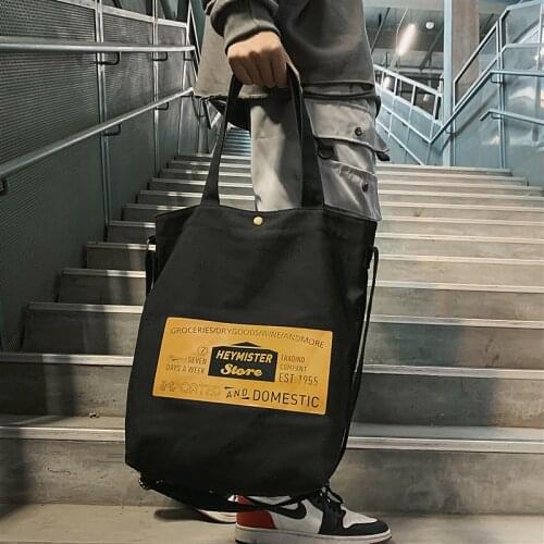 Tidog Korean-Style Japanese-Style Simple Student Shoulder tote bag