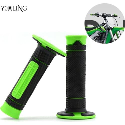 Motorcycle dit bike Handlebar Rubber GelHand Grips Brake lever Hands lever for Kawasaki KX250F 200 450F 125 65 85 450R z800 z750