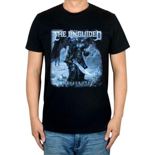12 designs Sweden Band The Unguided Rock shirt Ropa Mujer camisetas punk heavy black metal fitness demon killer Hunter